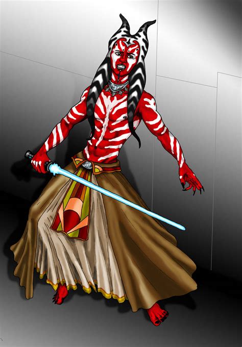 Togruta Jedi by sunsondesigns on DeviantArt