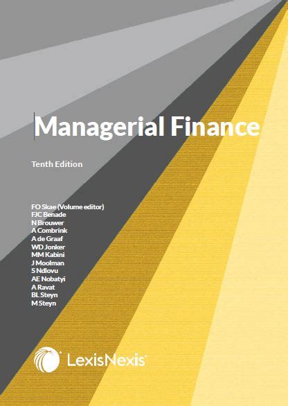 Managerial Finance 10th Edition Sherwood Books