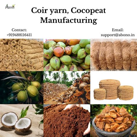 Coir Yarn Coco Peat Manufacturing Helps For Better Prolif Flickr