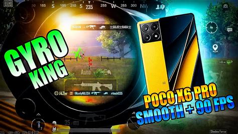 Poco X Pro G Bgmi Gameplay Smooth Fps Gyro King Best Gaming