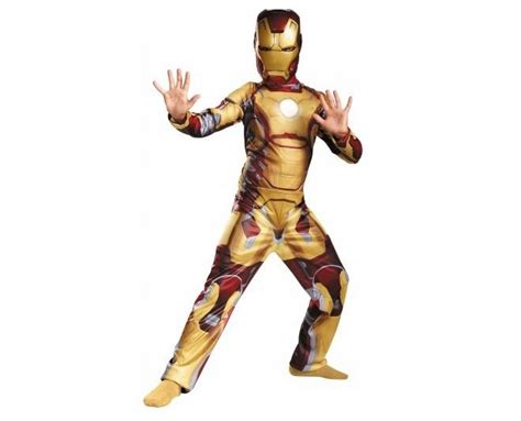 STRÓJ KOSTIUM IRON MAN AVENGERS MASKA 110 122 cm 7807779005