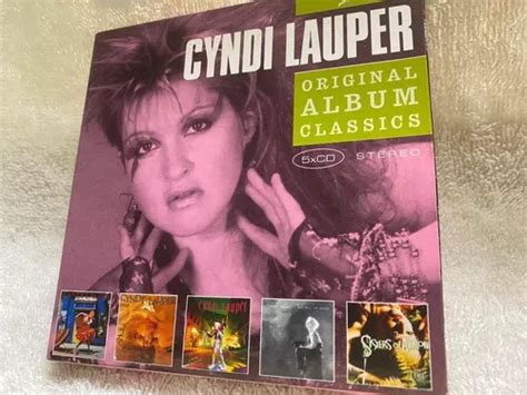 Cd Cyndi Lauper Box Original Album Classics 5 Cds Parcelamento