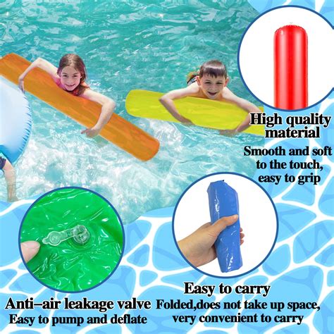 Mua 8 Pcs Pool Inflatable Sticks 41 3 Inch Inflatable Pool Noodle