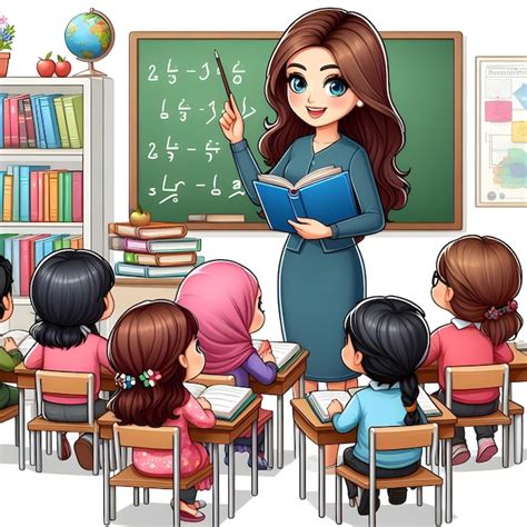 Teacher Teaching Clipart Images - Free Download on Freepik - Clip Art ...