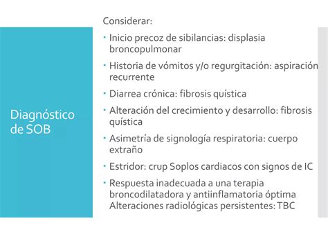 Clase Sindrome De Obstruccion Bronquial Recurrente Pptx