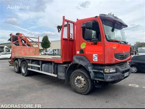 Buy Renault KERAX Flatbed Truck By Auction France NW38406