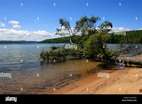 Lake Superior Michigan USA horizontal hi-res Stock Photo - Alamy