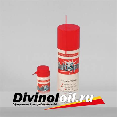 Универсальная смазка для цепей, тросов, канатов Divinol Profi Lube SL ...