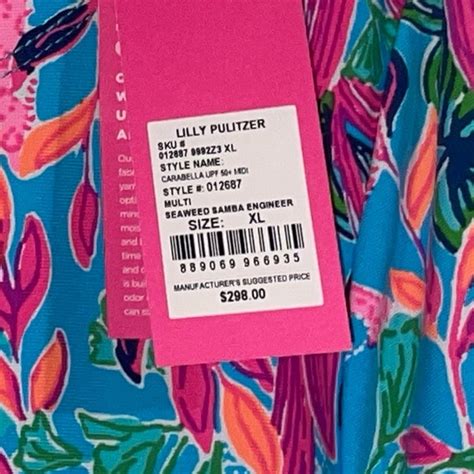 Lilly Pulitzer Dresses Nwt Lilly Pulitzer Carabella Upf Midi