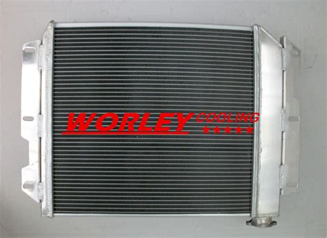 Aluminum Radiator For Jeep Wrangler TJ YJ V8 Conversion 87 95 97 02 3