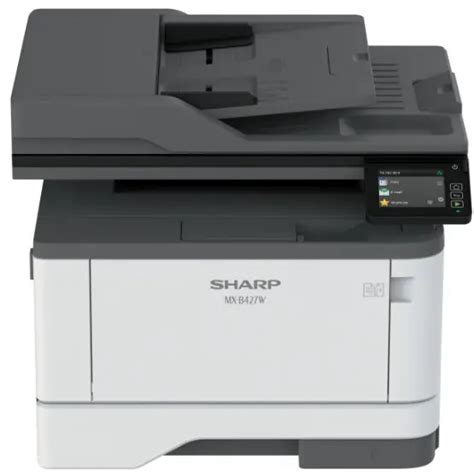 SHARP MX B427W Digital A4 Monochrome Multifunction Printer User Guide