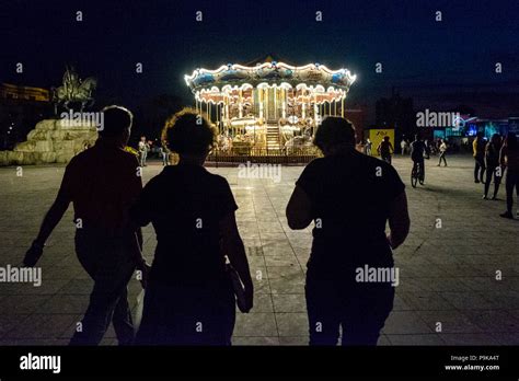 Albania, Tirana, nightlife Stock Photo - Alamy