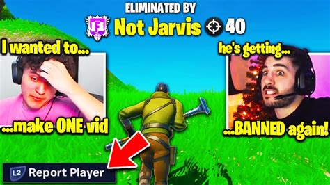 Nickmercs Gets Faze Jarvis Banned Again Fortnite Youtube