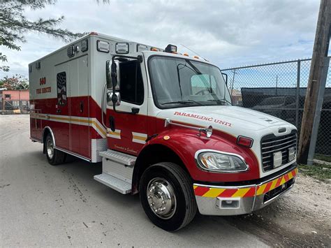 2015 Freightliner M2 Wheeled Coach Mvp Ambulance For Sale 11 673 Hours Miami Fl 12936413