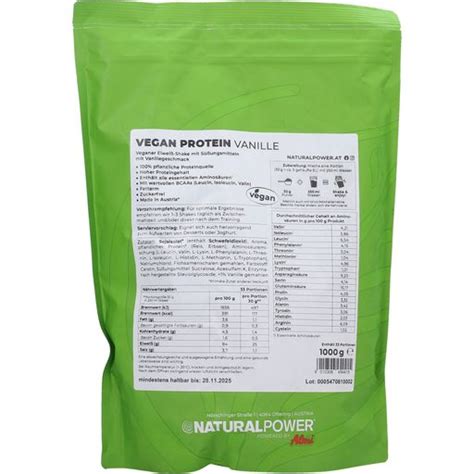 Vegan Protein G Natural Power Vitalabo Portugal