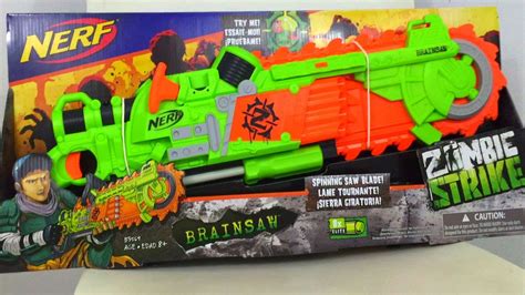 Nerf Zombie Strike Brainsaw Blaster Gun Spinning Foam Saw Hot Sex Picture