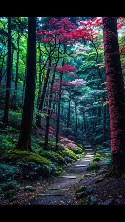 Aokigahara. Japan by annalee888 on DeviantArt