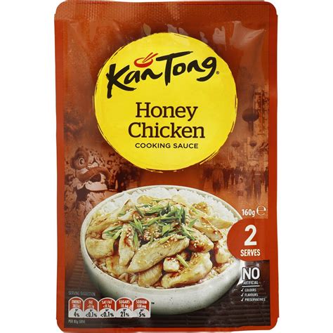 Kan Tong Inspirations Stir Fry Sauce Honey Chicken G Woolworths