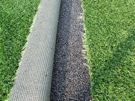 rubber shockpad  artificial grass rubber shockpad lay flickr