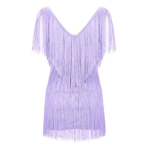 Women Tassel Dress For Women Sexy Sequins Tassels Flapper Dress 1920