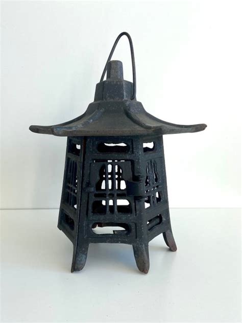 Pagoda Lantern Iron Cast Wrought 20th Century Catawiki