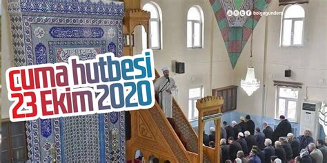 Ekim Cuma Hutbesi Yay Nland Diyanet Leri Ba Kanl