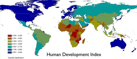 Human Development Index Map Atelier Yuwa Ciao Jp