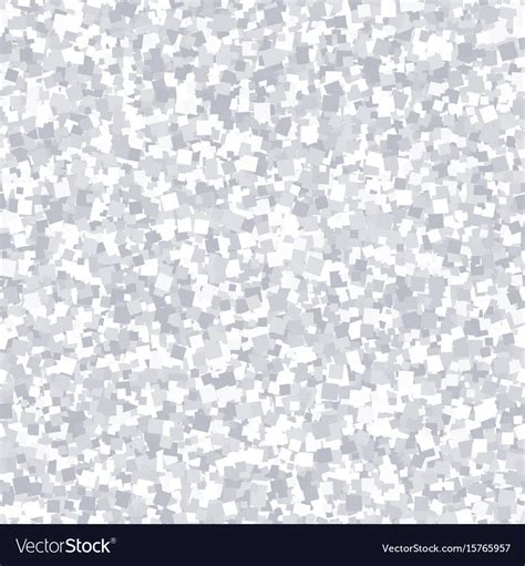 Silver Glitter Texture Seamless Pattern Royalty Free Vector