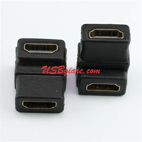 Đầu Nối Hdmi Hdmi Cái Sang Hdmi Cái Cong Góc 90 độ Chữ L