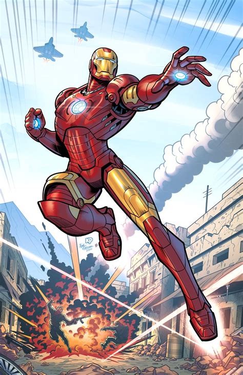 Iron Man on Behance | Iron man fan art, Iron man comic, Iron man comic art