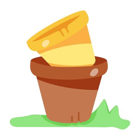 Premium Vector Check Out Garden Pots Doodle Icon