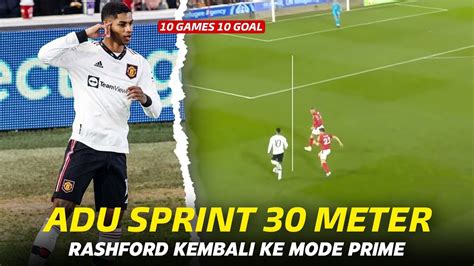 Cetak Gol Solo Run Lihatlah Saat Rashford Buktikan Ia Sudah Kembali