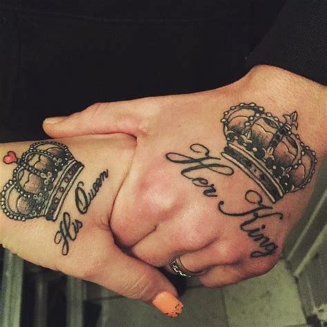 75 Symbolic Crown Tattoo Designs Crown Tattoo Design Couple Wrist