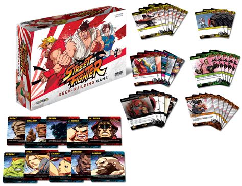 Street Fighter Deck Building Game - GeekAlerts