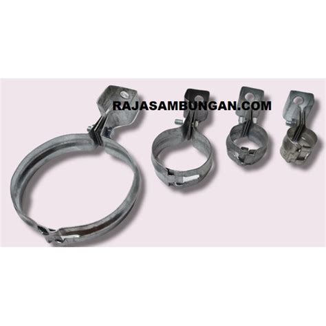 Jual Hanger Clamp Inch Pengikat Penggantung Pipa Besi Paralon Klem