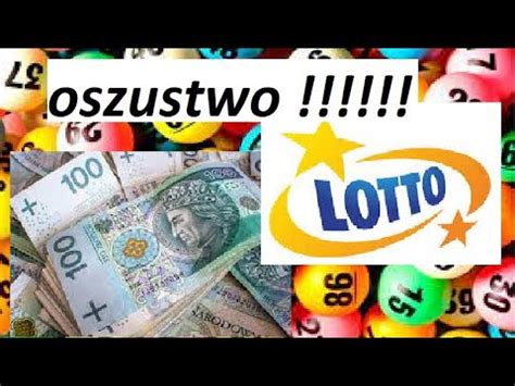 Lotto Pomy Ka Wpadka Losowanie Oszustwo Youtube