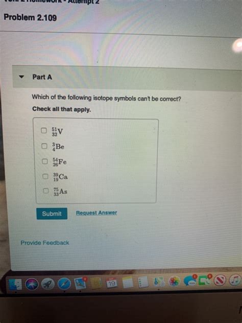 Solved Problem Part A Which Of The Following Isotope Chegg