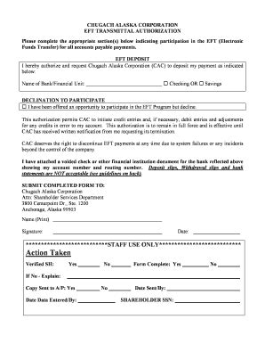 Fillable Online Eft Form With Guidelinesdoc Fax Email Print Pdffiller