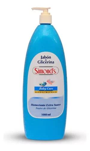 Simonds Jabón Líquido Infantil Celeste Glicerina 1000 Ml Cuotas sin