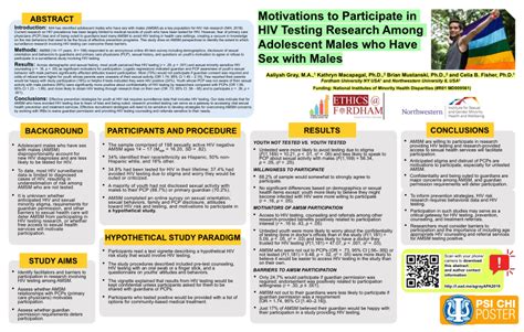 PDF Motivations To Participate In HIV Testing Among Adolescent Males Who Have Sex With Males