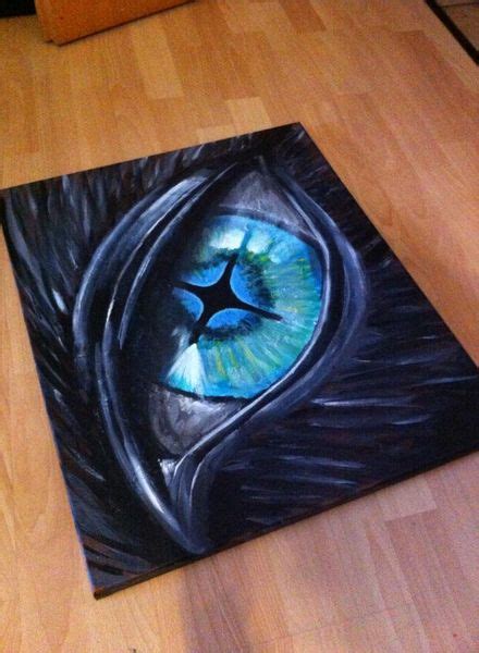 Adler Auge Acrylmalerei Augen Tier Adler Von NicoleM Kunstnet