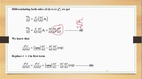 Covariant Derivative Youtube