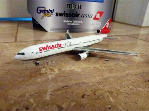 Flugzeug Swissair Asia MD 11 1 400 Kaufen Auf Ricardo