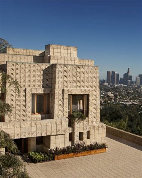 Archinect On Instagram Ennis House By Frank Lloyd Wright Ennis