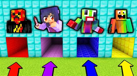 Minecraft DO NOT CHOOSE THE WRONG YOUTUBER DIAMOND PORTAL