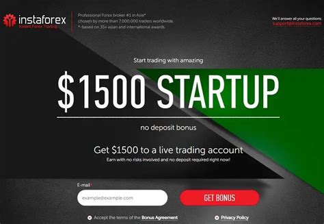 InstaForex No Deposit Bonus 1500 Trading Bonus Forex Penguin