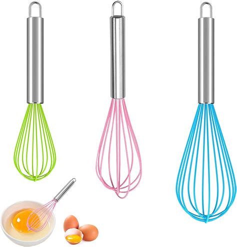 Tuofang Frusta In Silicone Pezzi Frusta Manuale Fruste Da Cucina