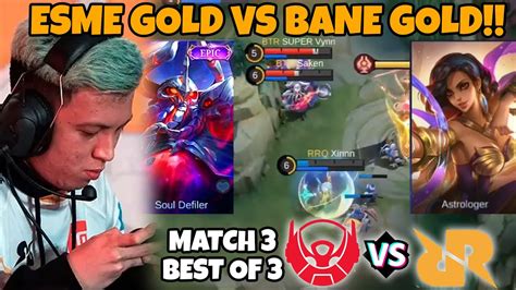 Bane Gold Esme Gold Granger Jungler Hero Unik Keluar Semua Rrq