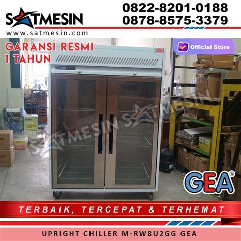 Jual Stainless Steel Glass Door Upright Chiller M RW8U2GG GEA Lemari