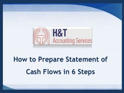 How To Prepare Statement Of Cash Flows In 6 Steps